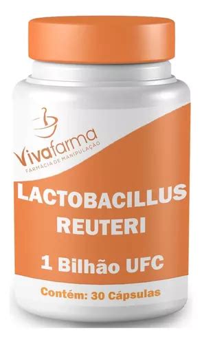 Lactobacillus Reuteri 1 Bilhão De Ufc 30 Cápsulas Parcelamento Sem Juros