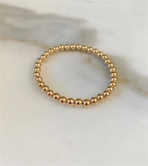 Beaded Gold Bracelet – GoldDipped