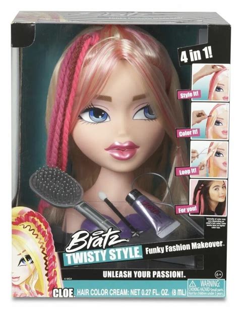 Bratz Funky Fashion Makeover Twisty Style Cloe