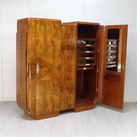 Art Deco Wardrobe By Shille 1930s