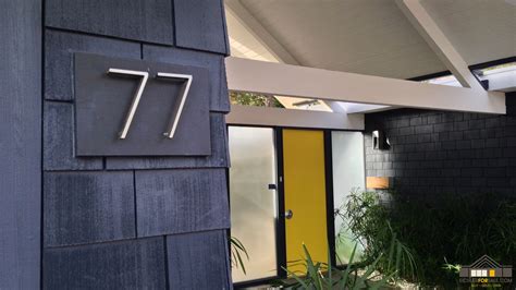 Eichler House Numbers Mid Century Modern House Numbers