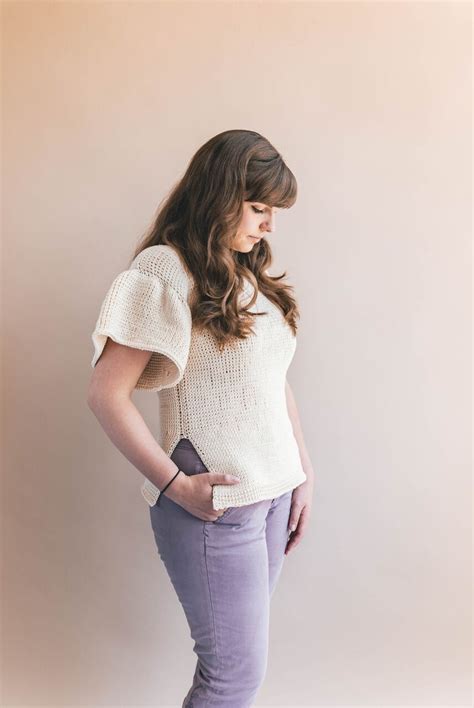 Tunisian Crochet Kit Parisian Tunisian Top Lion Brand Yarn