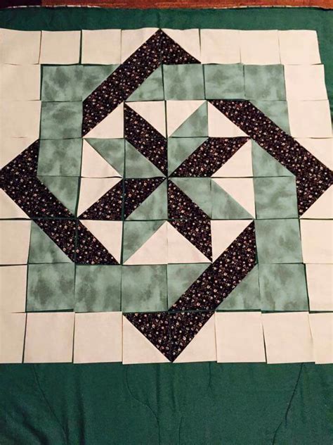 Woven Star Quilt Block Pattern