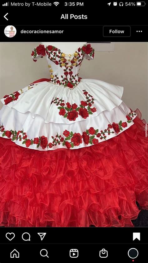 Pin By K Buddy On My Quinceañera In 2024 Red Quinceanera Dresses