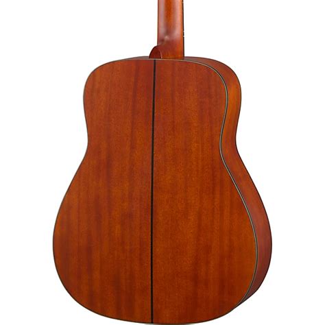 Yamaha FG5 Red Label Dreadnought Acoustic Guitar Natural Matte Guitar