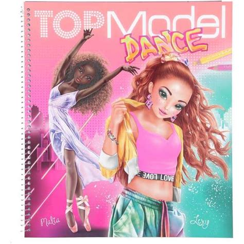 Cuaderno Para Colorear Top Model