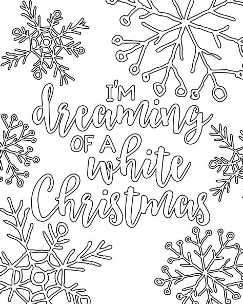 Christmas Coloring Pages For Adults Printable Coloring Pages