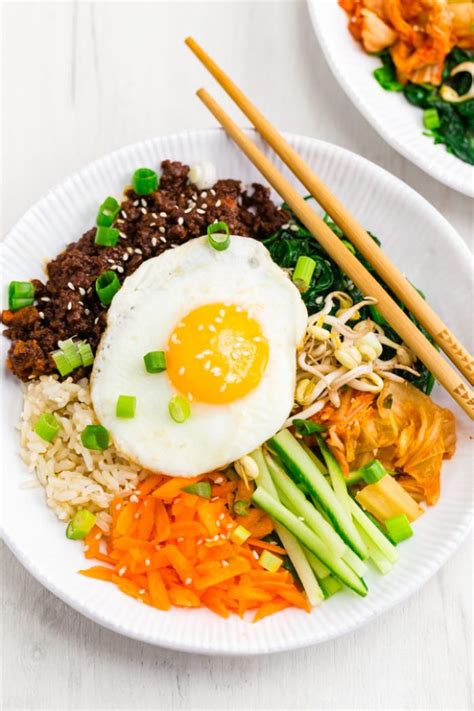 Bibimbap Korean Beef Bowls Easy Peasy Meals