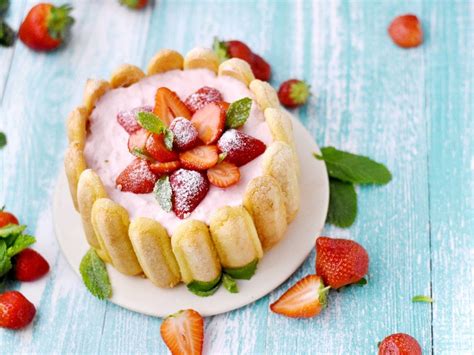 Recette Recette Charlotte Aux Fraises Mascarpone Et Creme Fraiche