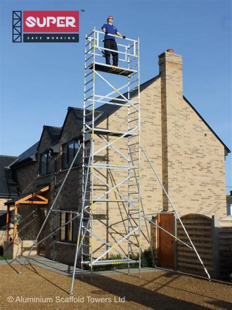 Super Diy S In One Scaffold Tower With Stiffeners Telescopic