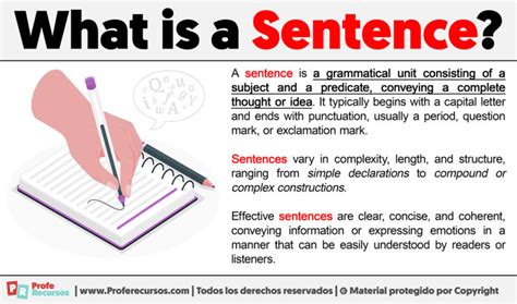 sentence definition  sentence