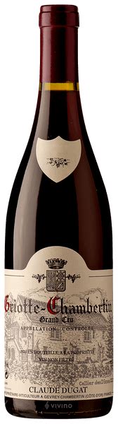 2017 Claude Dugat Griotte Chambertin Grand Cru Vivino US