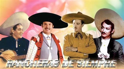 Miguel Aceves Mejia Pedro Infante Antonio Aguilar Y Jorge Negrete