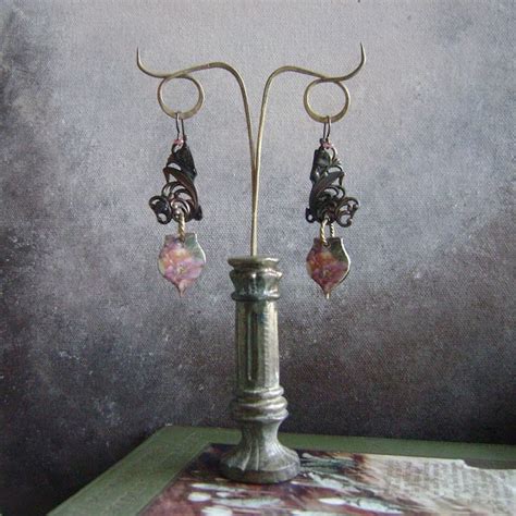 Anvil Artifacts Creative Jewelry Earring Display Vintage Antiques