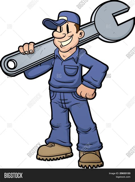 Clipart Mechanic At Weboaklynnblog Blog