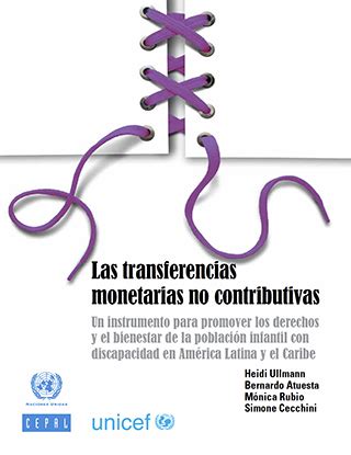 Las Transferencias Monetarias No Contributivas Un Instrumento Para