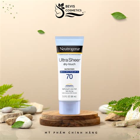 Kem Chống Nắng Neutrogena Ultra Sheer Dry Touch Spf 70 88ml Shopee