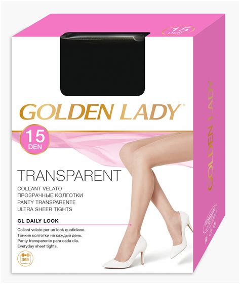 5er Pack Golden Lady Transparent 15 Strumpfhose Versch Farben Und