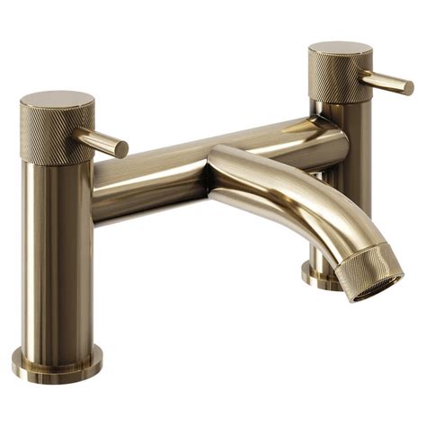 Trisen Verdura Brushed Brass Bath Filler Low Prices