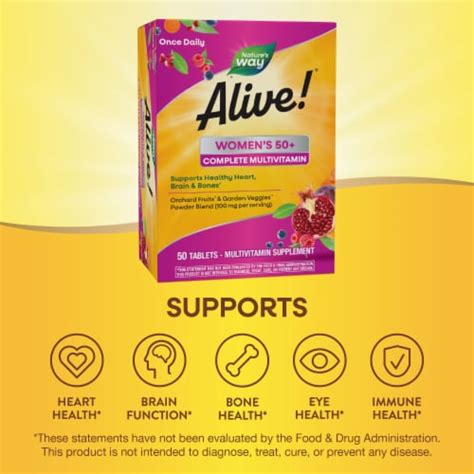 Nature S Way Alive Women S Complete Multivitamin Tablets Ct