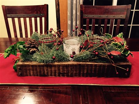 DIY Christmas Table Decor Idea - DIY Home Health