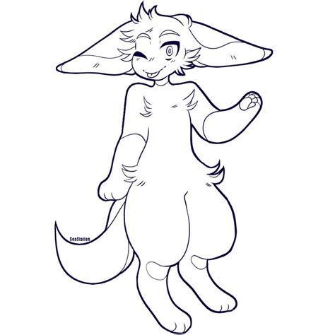 Cute Furry Base Free To Use Bases Koriskado