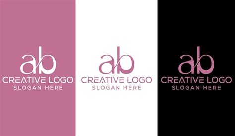 Premium Vector | Initial letter ab logo design monogram creative modern sign symbol icon