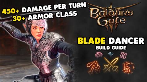 Baldurs Gate 3 Build Guide Blade Dancer Destroy Honour Mode Youtube