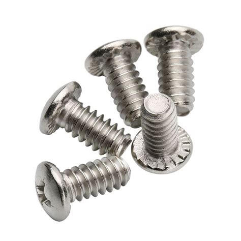 Screws Steel Pan Head Machine Screw Thread Size Fully Threaded