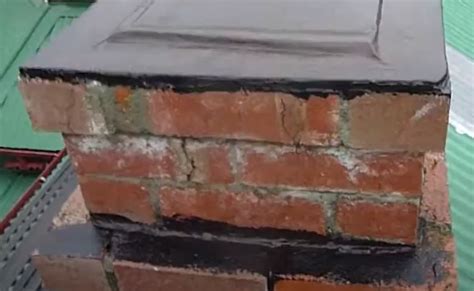 How to Seal and Waterproof Chimney Top With Liquid Rubber – DIY ...