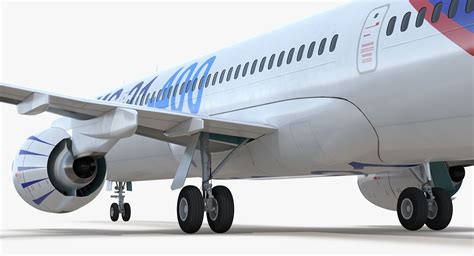 Irkut Airliner Mc D D Ds C D Fbx Ma Obj