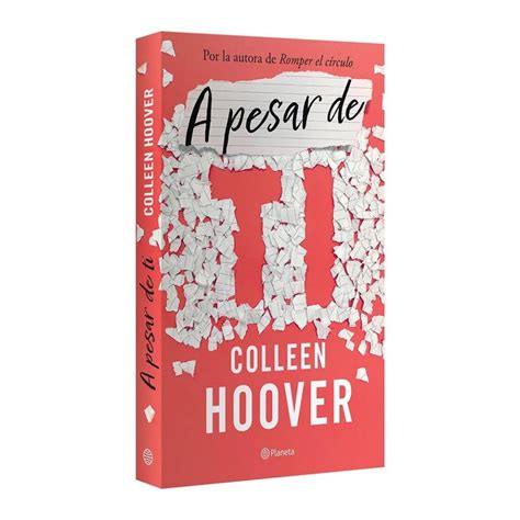 A Pesar De Ti Planeta Colleen Hoover Walmart