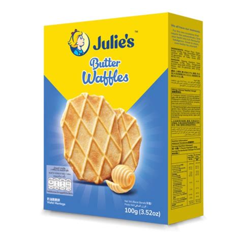 🧇 Julies Butter Waffles จูลี่ส์ บัตเตอร์ วาฟเฟิล 100 กรัม Th