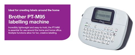 Brother PT M95 Label Maker P Touch Label Printer Handheld QWERTY