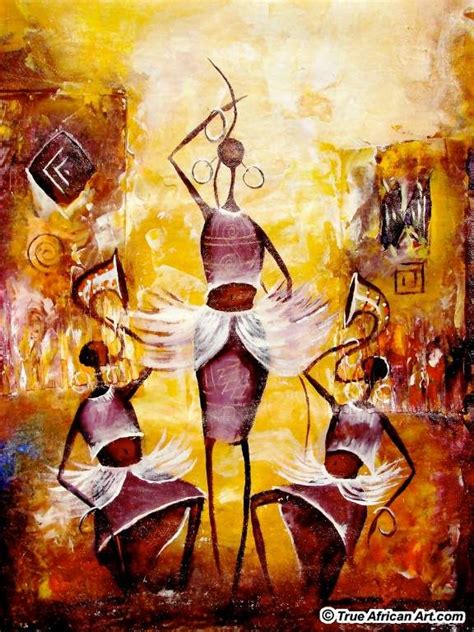 17 Best images about African art on Pinterest | Oil on canvas, Africa ...