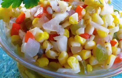 A Sweet and Tangy Corn Relish