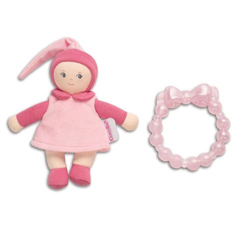 Pink Mini Miss And Baby Teether Toy Sense