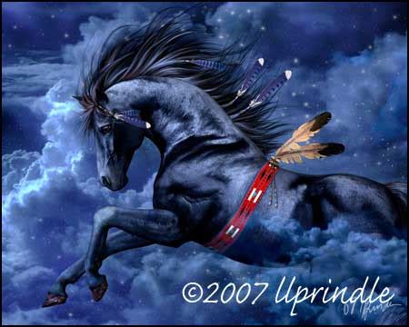 Fine Art Horse Prints by Cwrw: Spirit Horse