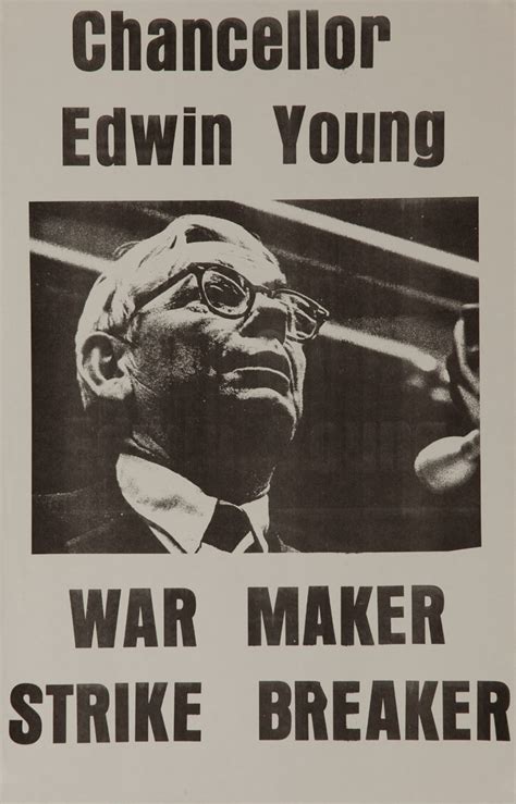 Chancellor Ed Young War Maker Strike Breaker Original American Anti
