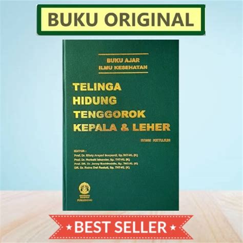 Jual ORIGINAL Buku Ajar Ilmu Kesehatan THT Ed 7 FKUI Jakarta