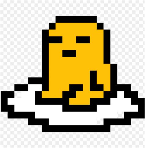 Udetama Pixel Art - Pixel Art Gudetama PNG Transparent With Clear ...