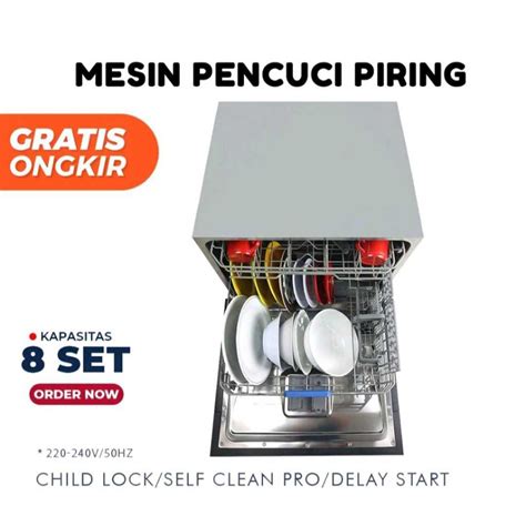 Jual Mesin Pencuci Piring Dishwasher Denpoo Da B Shopee Indonesia