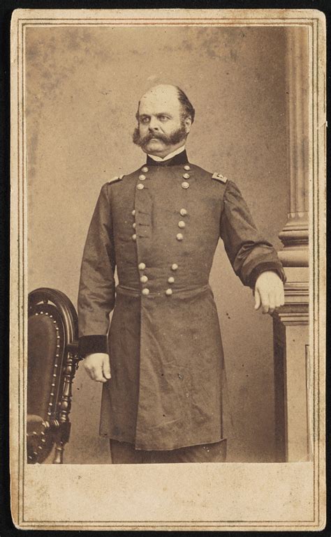 Major General Ambrose Burnside Of 1st Rhode Island Infantry Regiment