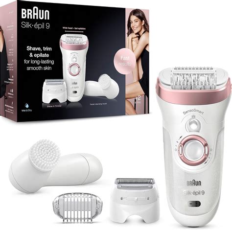 Braun Silk épil 9 Epilierer Damen Haarentferner für langanhaltende