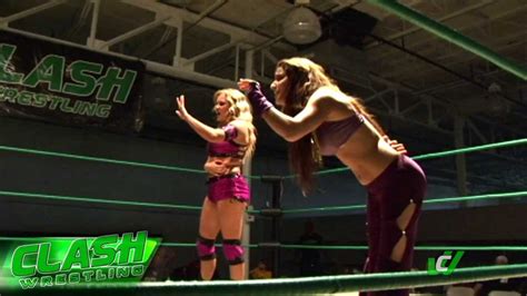 Clash Wrestling Leah Von Dutch Jasmine Vs Xandra Bale Seleziya