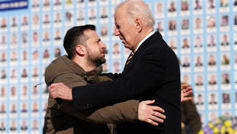 Joe Biden Visita Ucrania De Sorpresa Y Se Re Ne Con Zelenski Ver S