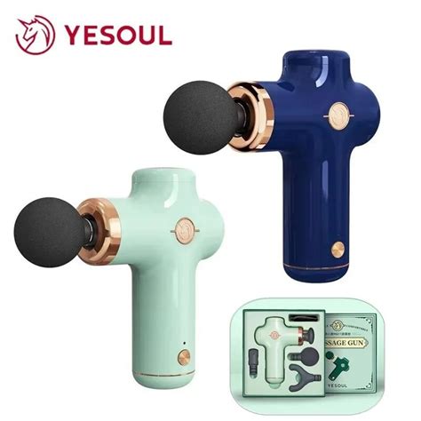 912 New Yesoul Wireless Fascia Gun Three Speed Adjustment Can Be Timed Mini Muscle Relaxer Wit