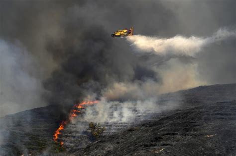 Firefighting Plane Crashes In Greece Killing Both Pilots Amid New