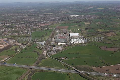 Aerial Photography Of Radway Green Former Royal Ordnance Factory