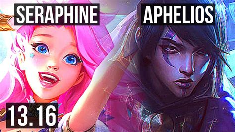 SERAPHINE Ashe Vs APHELIOS Xerath ADC 4 4 23 Rank 10 Seraphine